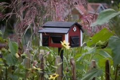 Foderladan Bird Feeder, Red