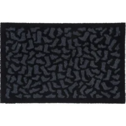 Footwear Doormat 40x60cm, Black/Grey