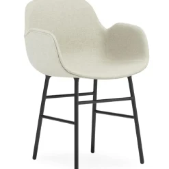 Form Armchair, Ultra Leather 41599 / Black Steel