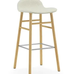 Form Bar Stool 75 cm, Grey / Oak