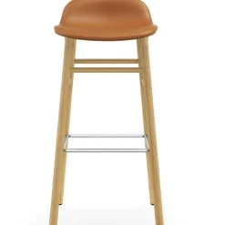 Form Bar Stool 75 cm, Grey / Oak