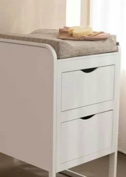 Form Changing Table, White
