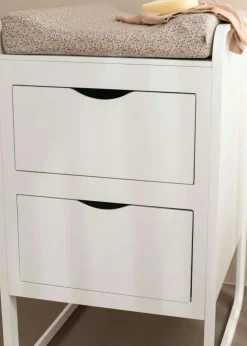 Form Changing Table, White