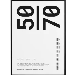 Frame Black Wood / Glass, 30x40 cm