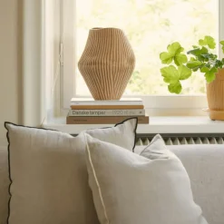 Frame Cushion 50x50 cm, Beige / Black