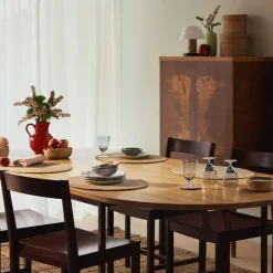 Freja Rug Checked Natural, 160x230 cm