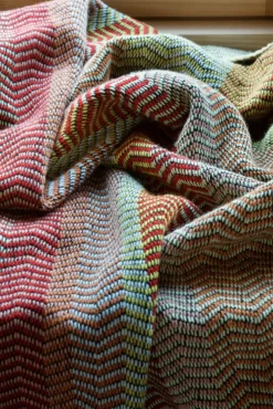 Fri Wool Plaid 150x200 cm, Summer Red