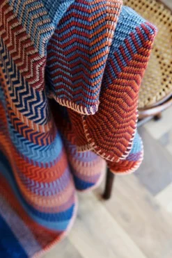 Fri Wool Plaid 150x200 cm, Summer Red