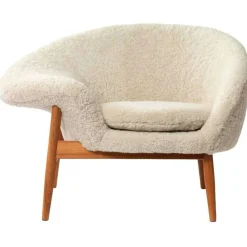 Fried Egg Lounge Chair, Dark ochre
