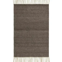 Fringe Rug 60x90 cm, Dusty Blue