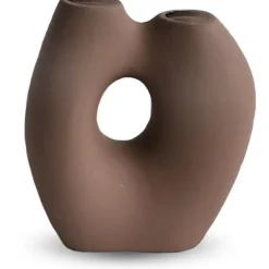 Frodig Vase H20 cm, Hazelnut