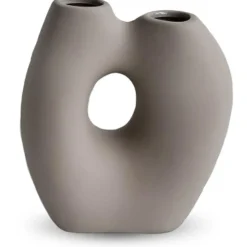 Frodig Vase H20 cm, Hazelnut
