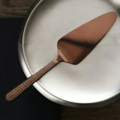 Frost Cake Server, Brass