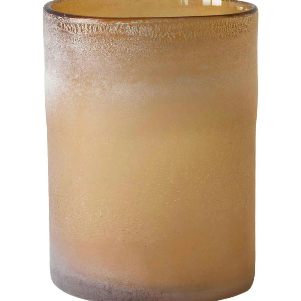 Frost Candle Holder S, Amber