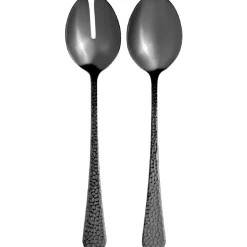 Frost Salad Servers 2 Pieces, Gold