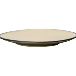 Fumiko Plate Small 20,5x2 cm, Beige/Black