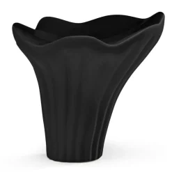 Fungi Sculpture 12 cm, Black