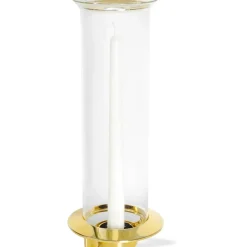 Fyr Candle Holder, Brass
