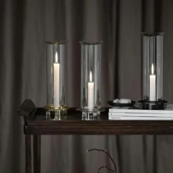 Fyr Candle Holder, Brass