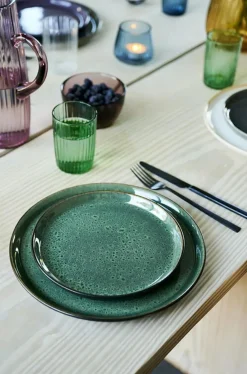 Gastro Plate Ø21 cm, Black/Green