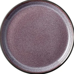 Gastro Plate Ø17 cm, Black/Purple