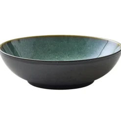 Gastro Salad Bowl Ø24 cm, Black/Green