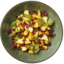 Gastro Salad Bowl Ø24 cm, Black/Green