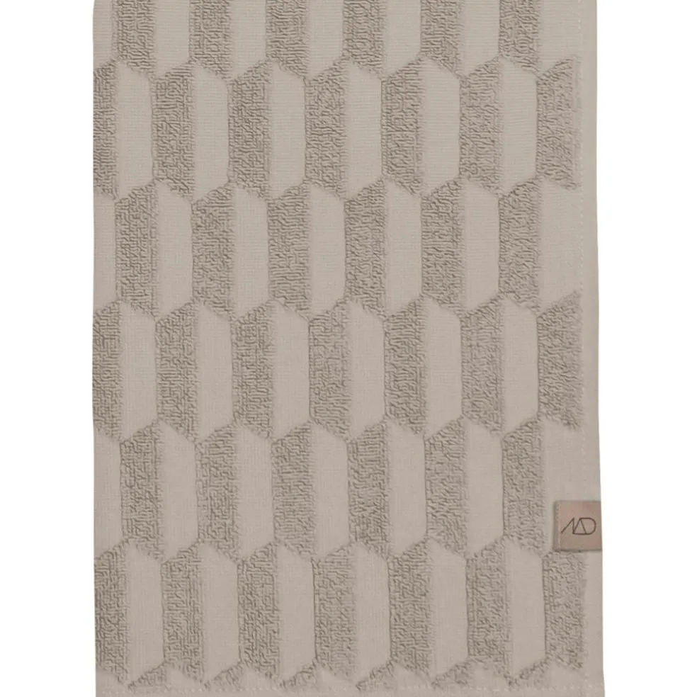 Geo Towel Sand, 70x133 cm