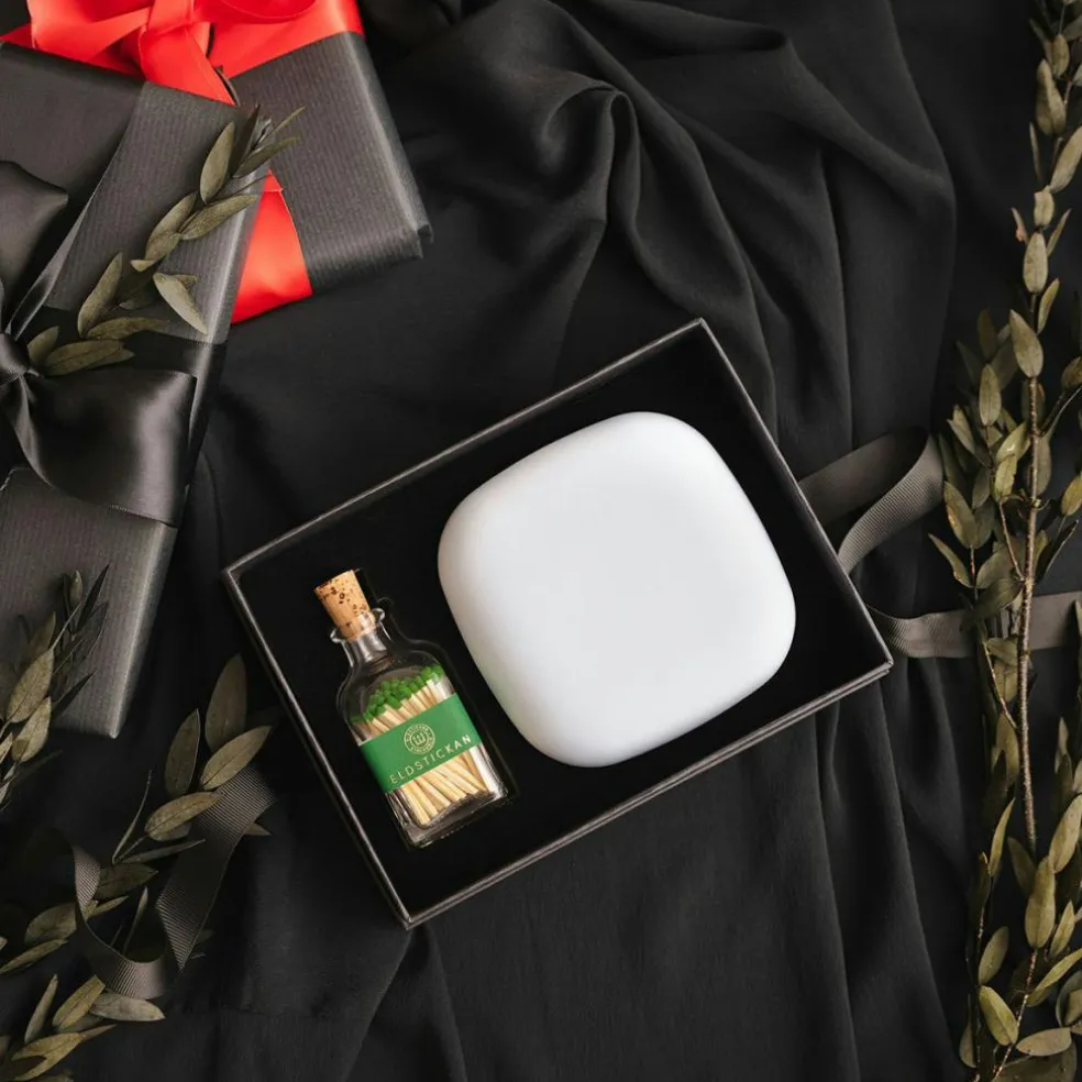 Gift Set Fire Alarm, White