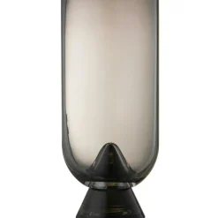 Glacies Vase Black 18 cm