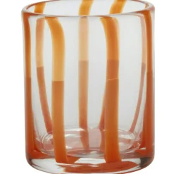 Glass 10 cm, Orange