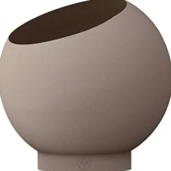 Globe Flower Pot Ø30 cm, Black