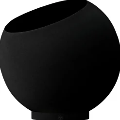 Globe Flower Pot Ø30 cm, Black