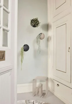 Globe Hanging Pot Ø21x32 cm, Black