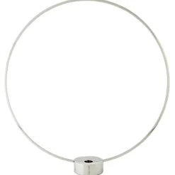 Gloria Candle Holder 34 cm Nickel