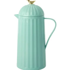 Gold Bird Thermos 1L, Dark Mint