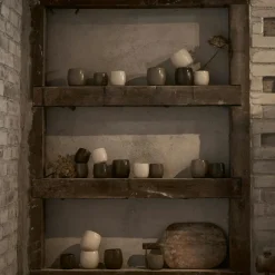 Goya Candle Holder S, White