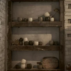 Goya Candle Holder S, White