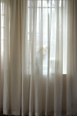 Grace Curtain Single Width 140x250 cm, Natural