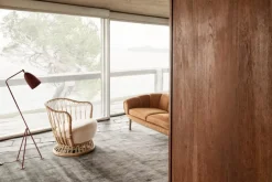 Grace Lounge Chair, Sahco Clay011/ Sahco Clay011