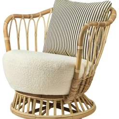 Grace Lounge Chair, Sahco Clay011/ Sahco Clay011