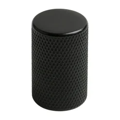 Graf Knopp 17 mm, Matt Svart