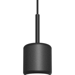 Grain L Pendant, Matte Black