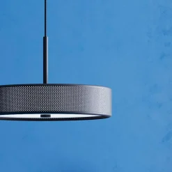 Grain L Pendant, Matte Black