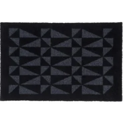Graphic Doormat 40x60cm, Black/Grey