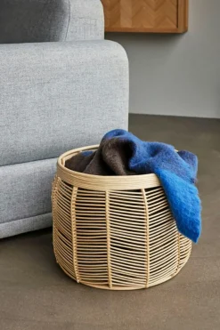 Graphic Throw Throw 140x200 cm, Brown/Multi