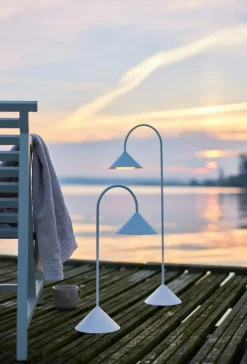 Grasp Table Lamp Portable 47 cm, Matt White