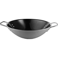 Grey Line Wok Pan Grey, 32 cm