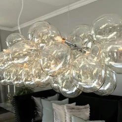 Gross Bar Pendant 80 cm, Amber