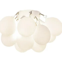 Gross Ceiling Lamp, Amber/Metal